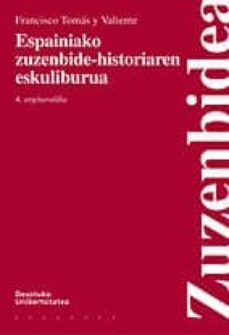 espainiako zuzenbide-historiaren eskuliburua-9788474858891
