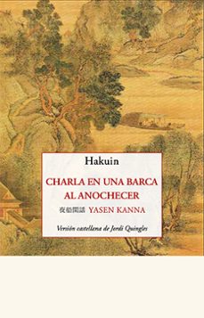 charla en una barca al anochecer-hakuin ekaku-9788476510391