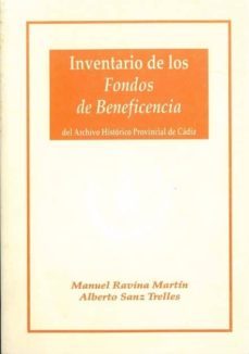 inventario de los fondos de beneficencia-manuel ravina martin-9788477862291