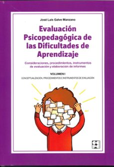 evaluacion psicopedagogica de las dificultades de aprendizaje-jose luis galve manzano-9788478695591