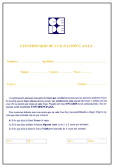 casia. cuestionario de conductas antisociales en la infancia y ad olescencia-maria teresa gonzalez martinez-9788478698691
