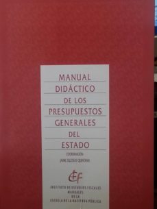manual didactico de los presupuestos generales del estado-jaime iglesias quintana-9788480082891