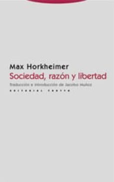 sociedad, razon y libertad-9788481647891