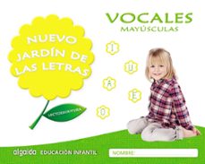 nuevo jardin de las letras educacion infantil 4 años vocales mayusculas-9788490677391