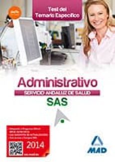 administrativo del servicio andaluz de salud: test-9788490930991