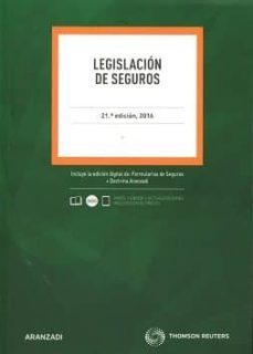 legislacion de seguros (21ª ed.)-9788490994191