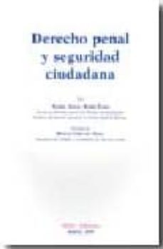 derecho penal y seguridad ciudadana-9788493521691