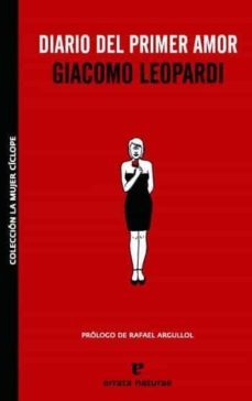 diario del primer amor-giacomo leopardi-9788493637491