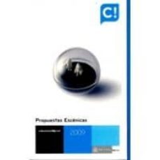 propuestas escenicas 2009 (incluye cd)-9788496028791