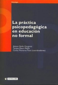 la practica psicopedagogica en educacion no formal-antoni badia gargante-teresa mauri majos-9788497880091