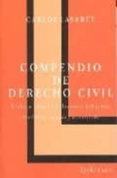 compendio de derecho civil: trabajo social y relaciones laborales-carlos lasarte alvarez-9788498491791