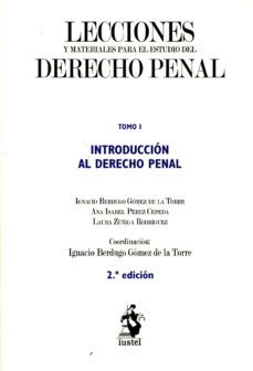 lecciones y materiales para el estudio del derecho penal, tomo i-9788498902891