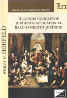 algunos conceptos juridicos aplicados al razonamiento juridico-wesley n. hohfeld-9789563921991