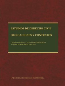 estudios de derecho civil: obligaciones y contratos, tomos ii (ebook)-9789587723991