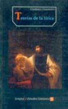 teorias de la lirica-gustavo guerrero-9789681651091