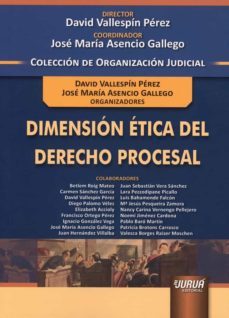 dimension etica del derecho procesal-david vallespin perez-9789897128691