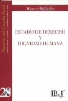estado de derecho y dignidad humana-werner maihofer-9789974676091
