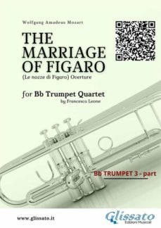 bb trumpet 3 part: "the marriage of figaro" overture for trumpet quartet (ebook)-9791220897891