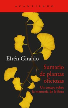 sumario de plantas oficiosas-efren giraldo-9791387964191