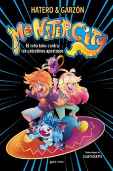 monstercity 1 - el niño lobo contra los calcetines apestosos (ebook)-ricard ruiz garzon-9791387972691