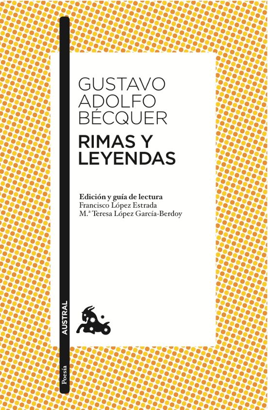Portada de Rimas Y Leyendas - Gustavo Adolfo Becquer
