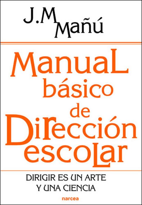 Portada de Manual Básico De Dirección Escolar