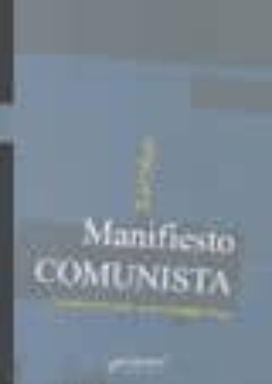 Portada de MANIFIESTO COMUNISTA