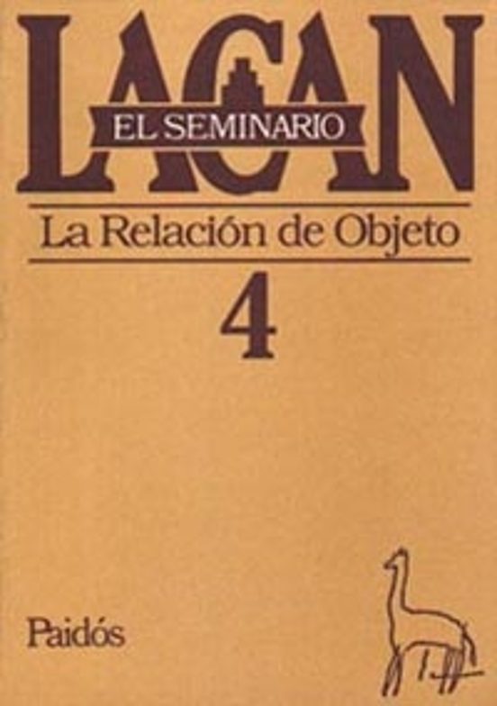 Portada de SEMINARIO 4  LA RELACION DEL OBJETO