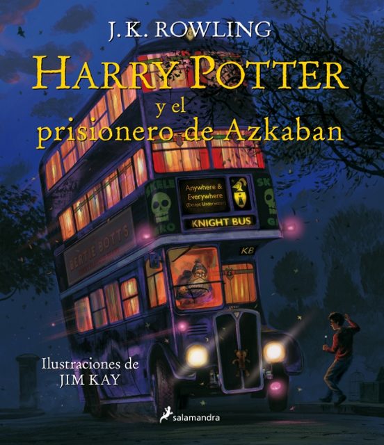 Portada de Hp3(Ilustrado)-Prisionero De Azkaban(Td)