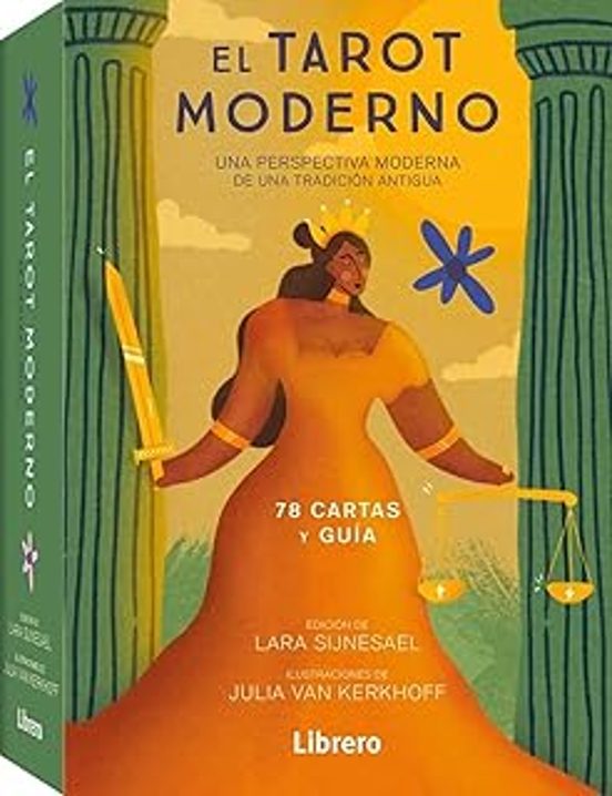 ilustración mujer con corana y espada