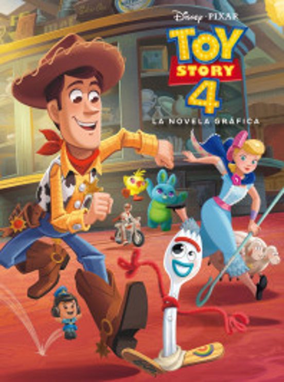 Portada de Toy Story 4. La novela gráfica