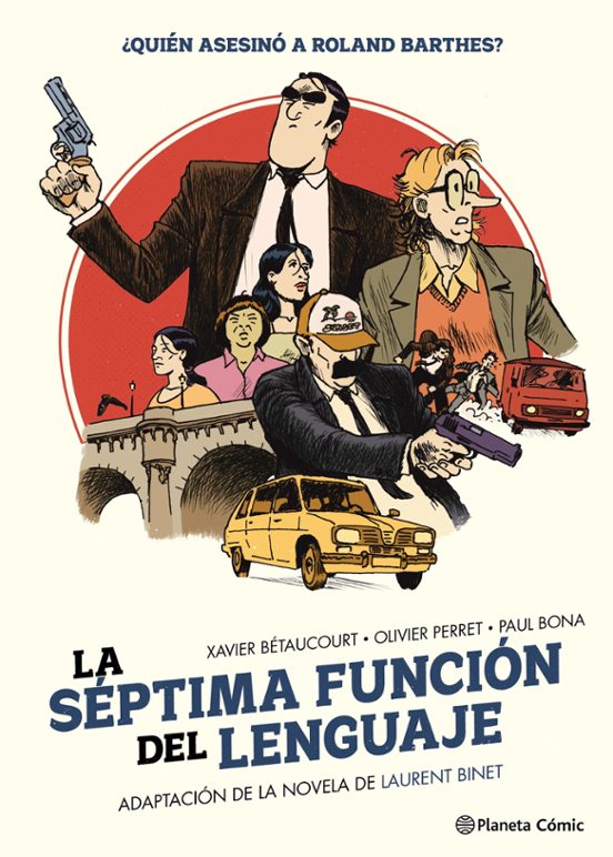 Portada de La séptima función del lenguaje de Laurent Binet