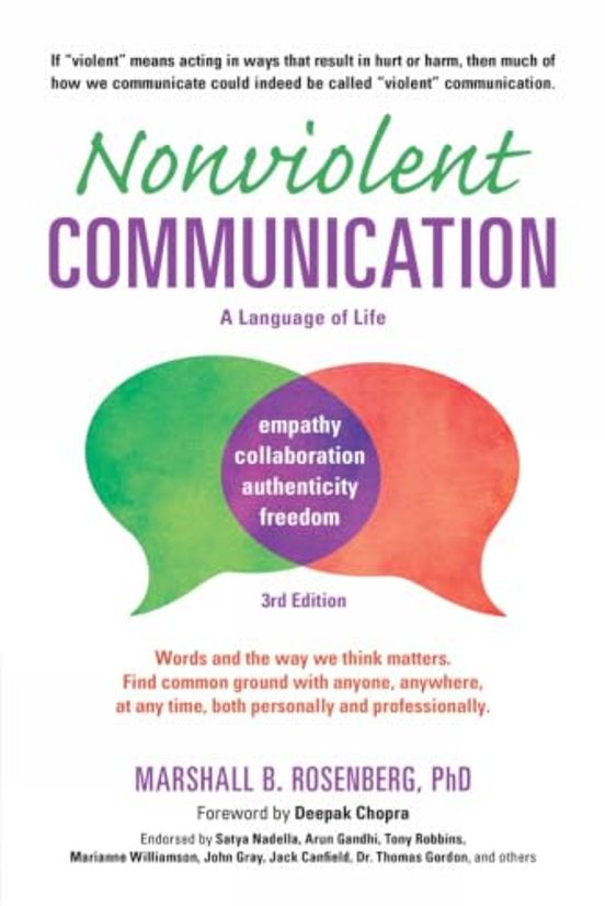 Portada de Nonviolent Communication: A Language Of Life: Life-Changing Tools For Healthy Relationships (Nonviolent Communication Guides)