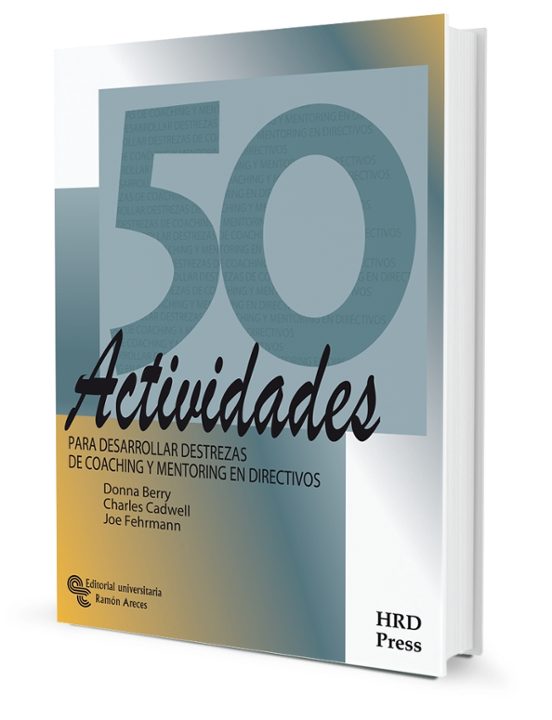 Portada de 50 actividades para desarrollar destrezas de coaching y mentoring en directivos
