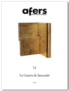 Afers Nº 52: La Guerra De Sucessio por Manuel Ardit