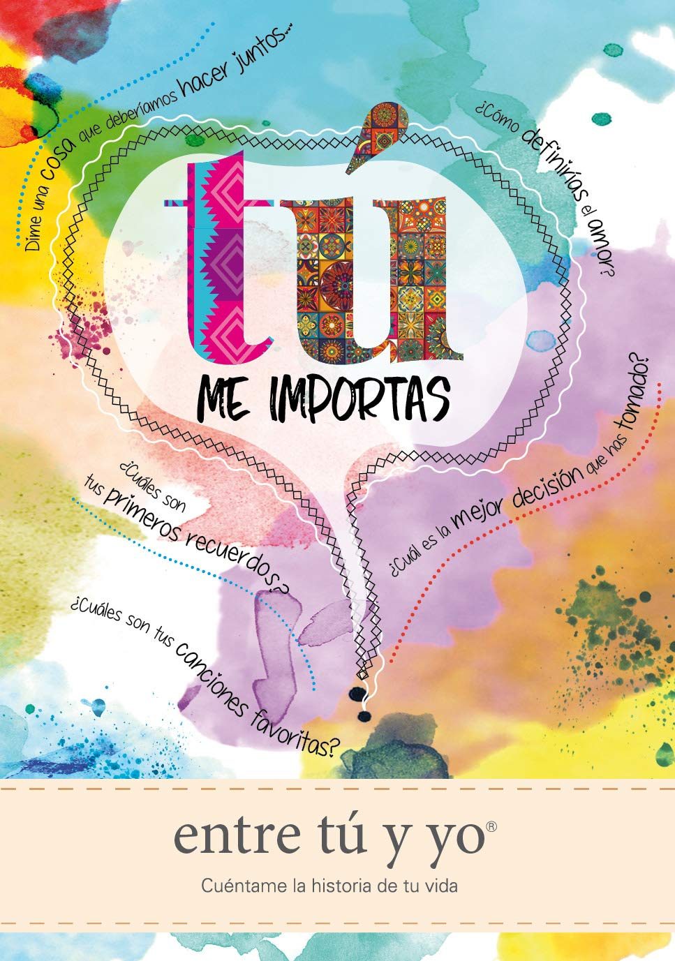 Tu Me Importas: Entre Tu Y Yo. Cuentame La Historia De Tu Vida por Vv.aa.