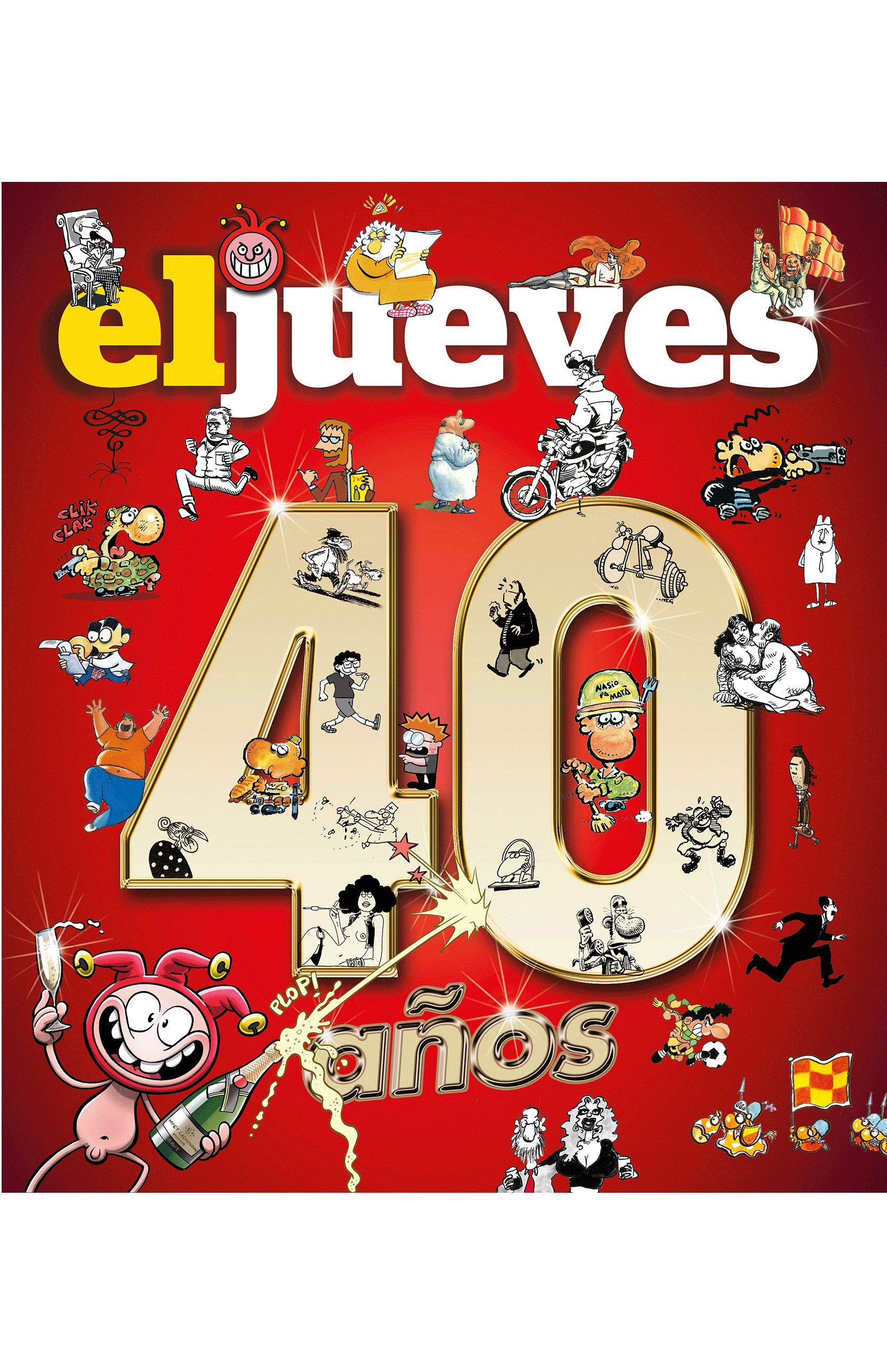 40 Años De Historia Con El Jueves por Vv.aa.
