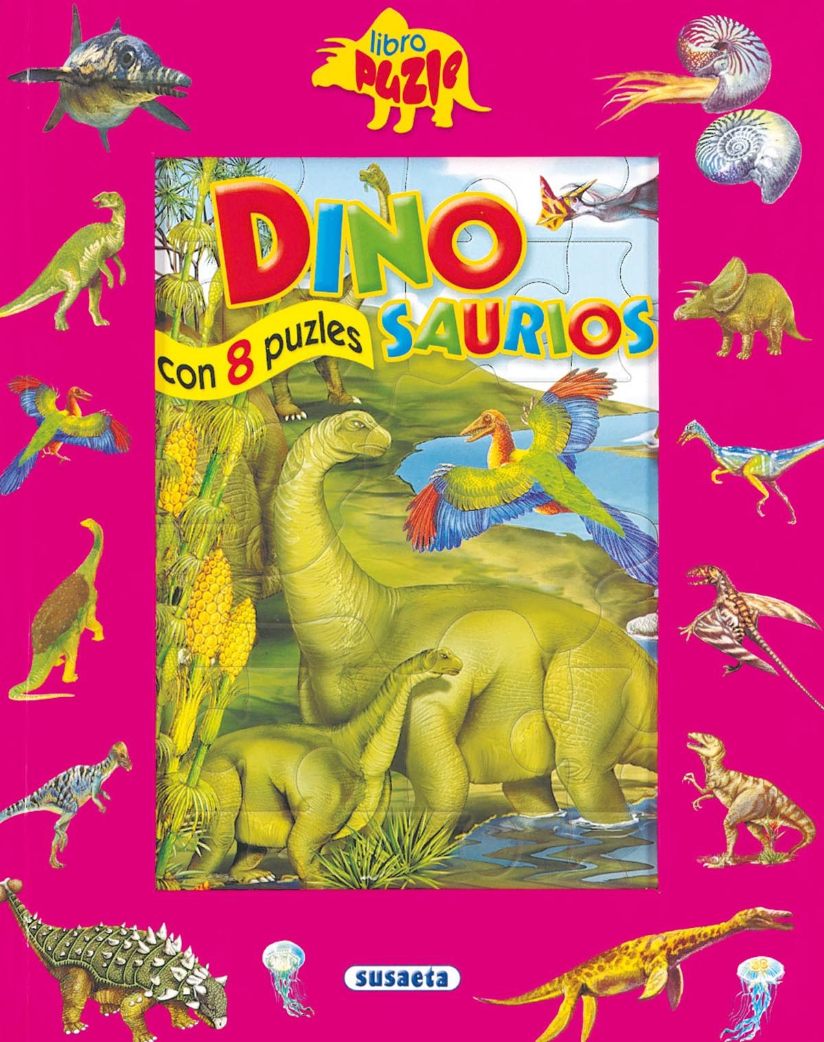 Dinosaurios (libro Puzzle) por Vv.aa.