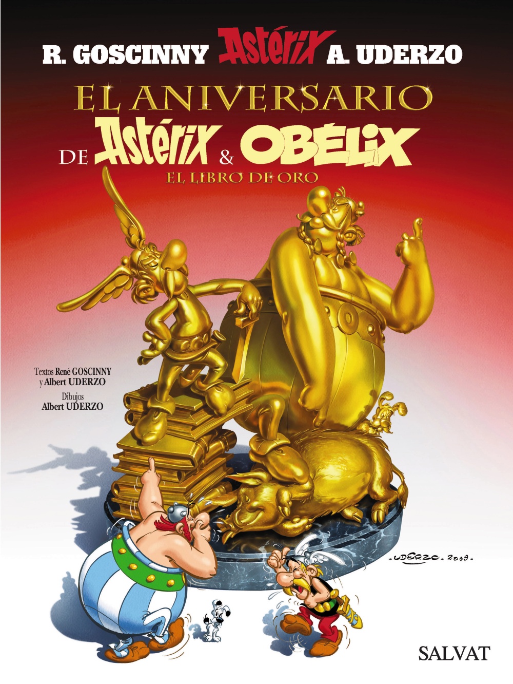 El Aniversario de Astérix Y Obélix. El Libro De Oro,Goscinny; Uderzo,Salvat tienda de comics en México distrito federal, venta de comics en México df