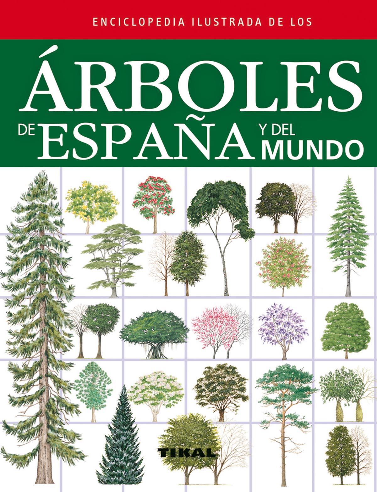 ENCICLOPEDIA ILUSTRADA DE LOS ARBOLES DE ESPAÑA Y DEL
