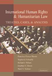 International Human Rights And Humanitarian Law por Francisco Forrest Martin epub