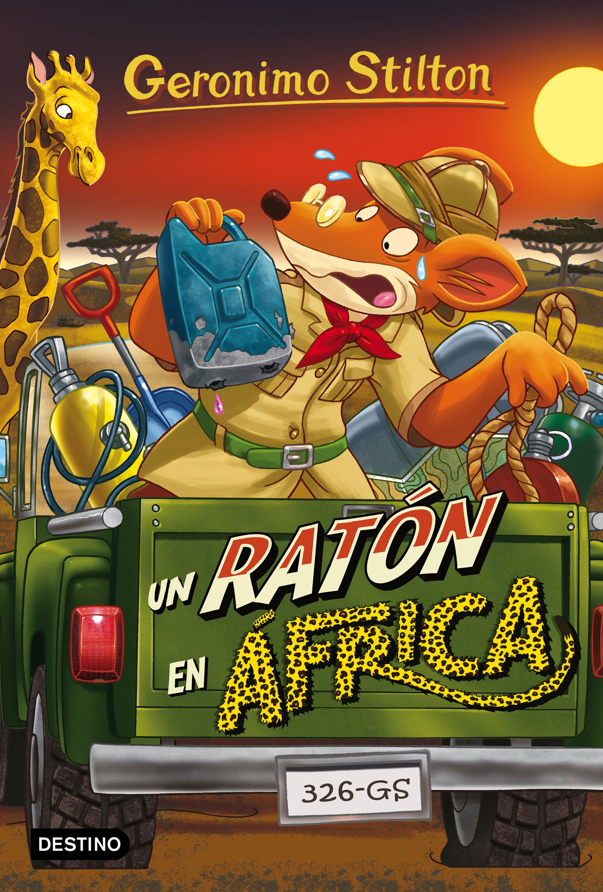 Gs 62 :un Ratón En África por Geronimo Stilton