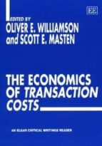 the economics of transaction costs-9781858989501 the economics of transaction costs-9781858989501