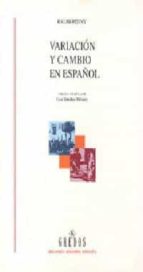 variacion y cambio en español-ralph penny-9788424927301 variacion y cambio en español-ralph penny-9788424927301