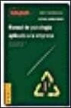 Manual de psicologia aplicada a la empresa DJVU PDF FB2 978-8475777801 por Esteve carbo ponce