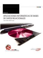 MANUAL. APLICACIONES INFORMÁTICAS DE BASES DE DATOS RELACIONALES. EDICIÓN INTERNACIONAL