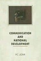 Communication and national development PDF DJVU por P. c. joshi 978-8179750131