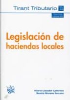 legislación de haciendas locales-hilario llavador cisternes-9788490335031 legislación de haciendas locales-hilario llavador cisternes-9788490335031
