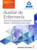 AUXILIARES DE ENFERMERÍA DEL INSTITUTO INSULAR DE ATENCIÓN SOCIAL Y SOCIOSANITARIO