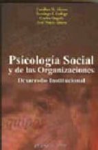 psicologia social y de las organizaciones: desarrollo institucion al-9788497723541 psicologia social y de las organizaciones: desarrollo institucion al-9788497723541